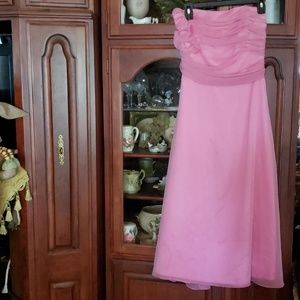 Strapless Prom Tea Cocktail Dress